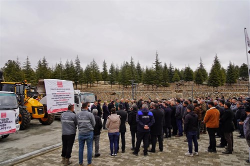 Türkiye Belediyeler Birliği, Doğanşehir Belediyesi'ne 3 araç hibe etti