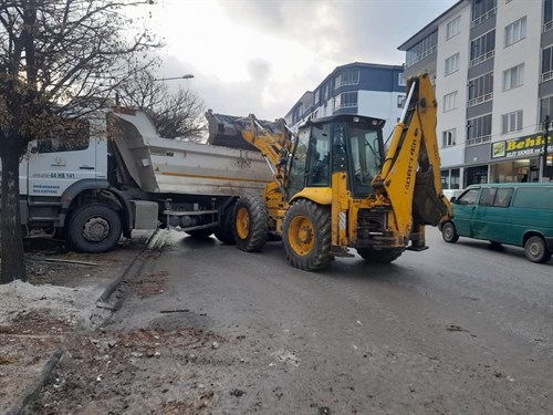 Mahallelerimizde çalışmalarımız aralıksız devam ediyor